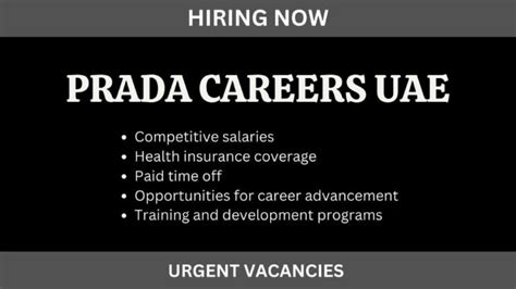 recrutement prada|prada vacancies.